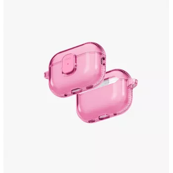 UNIQ Glase Pro Lock pouzdro pro AirPods Pro 3 – růžové