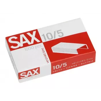 Sax Heftklammer 1-105-00 No.10 5mm Galvanized Staples 1000 Pack