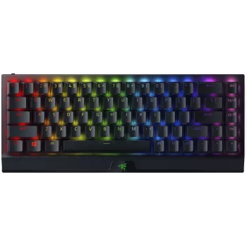 Bezdrátová mechanická herní klávesnice Razer BlackWidow V3 Mini HyperSpeed 65% – Razer Yellow Switches, Chroma RGB, Bluetooth 5.0, USB-C, černá