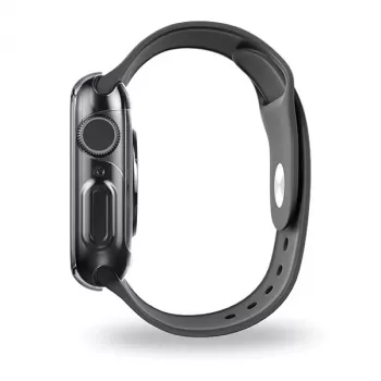 Pouzdro UNIQ Garde pro Apple Watch 44 mm (Series 4/5/6/SE/SE2/SE3) šedý kouř