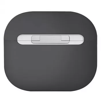 UNIQ Lino silikonové pouzdro pro AirPods 3. generace popelavě šedé