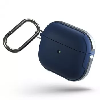 UNIQ Valencia antibakteriální pouzdro pro AirPods 3. generace modré
