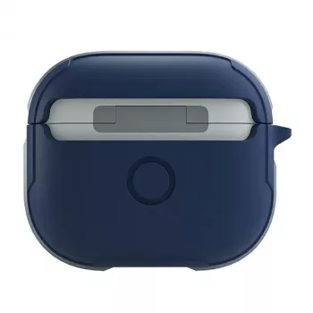 UNIQ Valencia antibakteriální pouzdro pro AirPods 3. generace modré