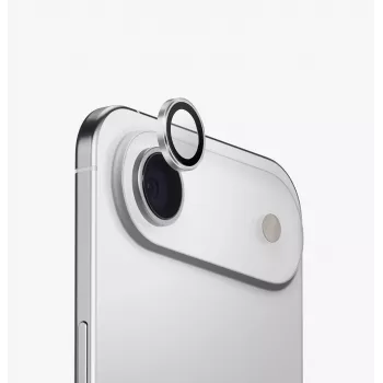 UNIQ Optix hliníkový kryt objektivu fotoaparátu s aplikátorem pro Apple iPhone Air, stříbrný