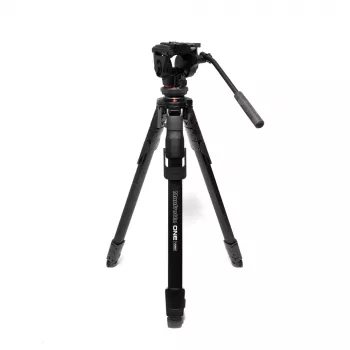 Hybridní foto-video stativ Manfrotto MKONEVA-500X s fluidní hlavou, 5dílné hliníkové nohy, přezky, rychlovýsuvná tyč, přepravní taška