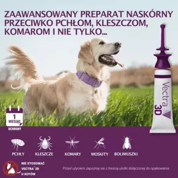 Ceva Vectra 3D spot-on roztok pro psy 10-25 kg, 3 pipety
