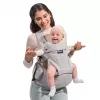 Momcozy Air Mesh nosítko na dítě s kyčelním sedákem, šedé