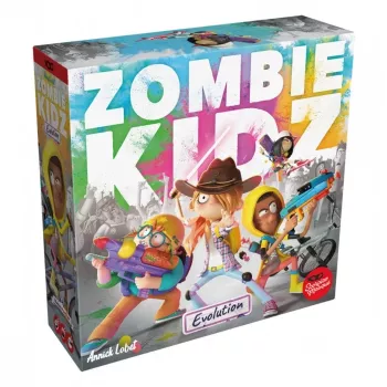 Zombie Kidz Evolution kooperativní legacy desková hra pro děti a rodiny