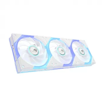 Sada ventilátorů ASUS ROG Eurux GR120 ARGB bílá 3v1