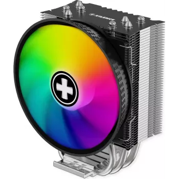 Xilence M404PRO.ARGB chladič CPU - 120mm PWM ventilátor, 4 heatpipe, ARGB osvětlení, Intel/AMD multisocket