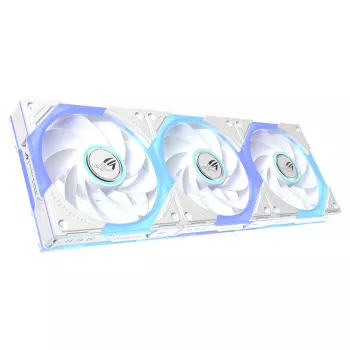 Ventilátor ASUS ROG Eurux GR120 ARGB Reverse, 120 mm, 3 ks, bílý (90DA00K3-B09020)