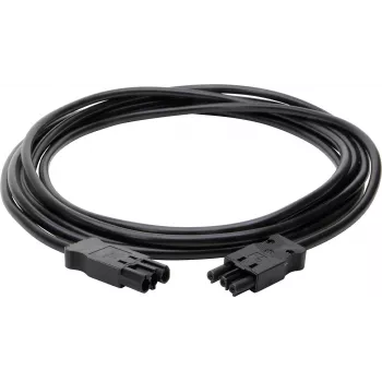 Kopp GST18i3 propojovací kabel samec-samec 1,5 mm² 5 m černý