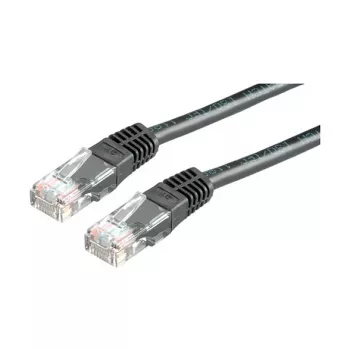 VALUE Cat.6 Class E UTP patch kabel RJ45 samec na RJ45 samec, černý, 2 m