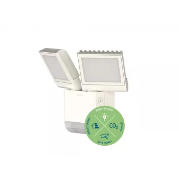 THEBEN theLeda S17-100 WH LED Spotlight with Motion Detector for Wall Mounting 17W