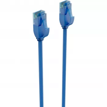 ShiverPeaks BASIC S- Slim patch kabel Cat.6 U/UTP 3m modrý