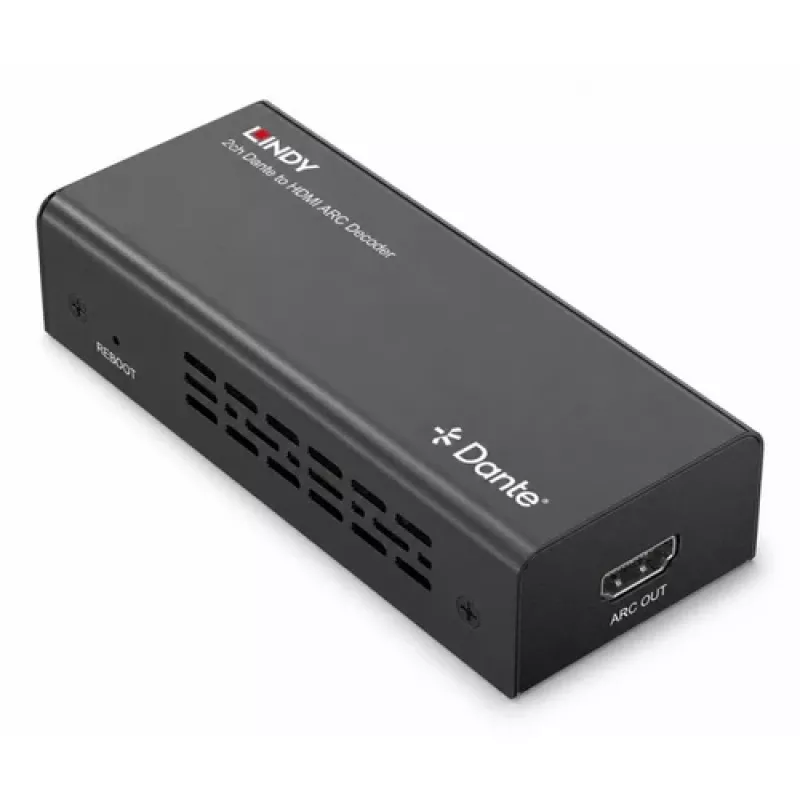 Dekodér Lindy 2ch Dante na HDMI ARC