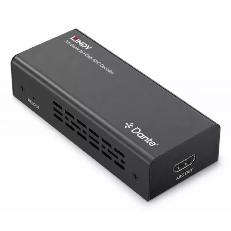 Dekodér Lindy 2ch Dante na HDMI ARC