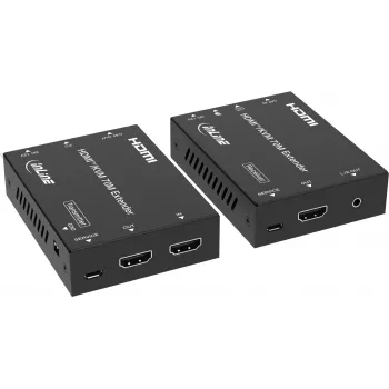 KVM extender InLine® Cat.6, HDMI 4K/60Hz, 70m, sada
