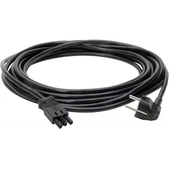 Kopp 10m Prodlužovací kabel se zástrčkou Schuko a spojkou GST18i3, 1,5mm², černý