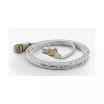 WANTEC 7004 Cat6a F/UTP Patch Cable, 0.5 m, RJ-45, 10 Gbps, Black