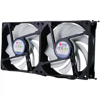 Titan TTC-SC22(A)/V2+ Double Refrigerator Fan 92x25mm IP55 for Camping