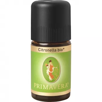 PRIMAVERA Organic Citronella Essential Oil, 5 ml