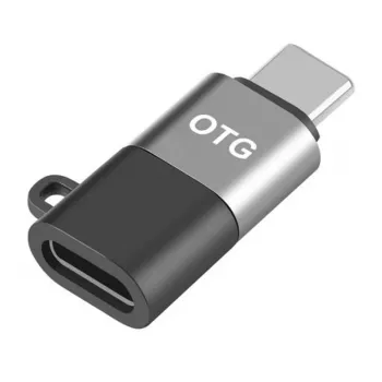 Puluz 8-Pin na USB-C OTG adaptér (černý)