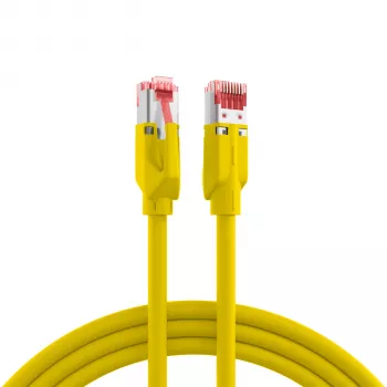 EFB Elektronik Cat.6A S/FTP LSZH RJ45 patch kabel, 50 m, žlutý