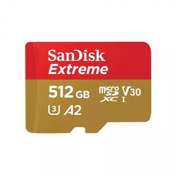 SanDisk Extreme Go A2 U3 V30 microSDXC 512 GB paměťová karta