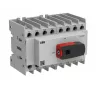 ABB OT63G1-8BS63 8pólový odpojovač 63 A 1000 V AC/DC rám G1 s přímou rukojetí