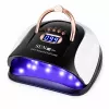EXTRALINK Stay Beauty C4 UV LED lampa na nehty 256 W pro hybridní gely