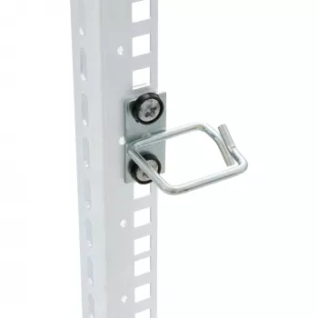 Triton RAX-D3-X44-X3 držák pro správu kabelů, ocel, černý, 40x40mm