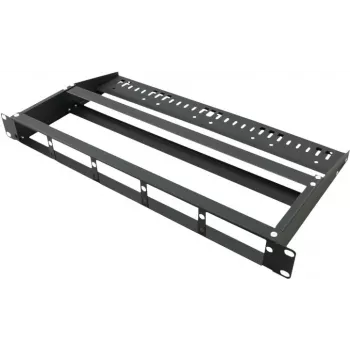 VALUE MPO panel pro 3 moduly - zaslepovací panel pro optickou kazetu - do racku - černý - 1U (19 inch)