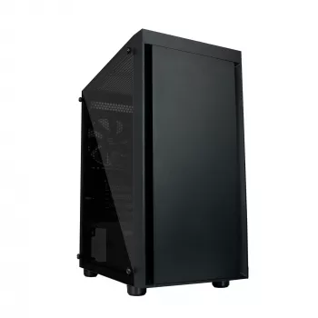 Zalman T3 PLUS mATX Mini-Tower PC skříň, černá, akrylové okno, 2 ventilátory