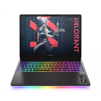 HP OMEN MAX Gaming 16-ah0013ns 16 inch WQHD 165Hz Gaming Laptop - Intel Core Ultra 9 275HX, 32GB DDR5, 1TB SSD, NVIDIA GeForce RTX 5070 Ti 12GB, Windows 11 Home, Shadow Black (Refurbished)
