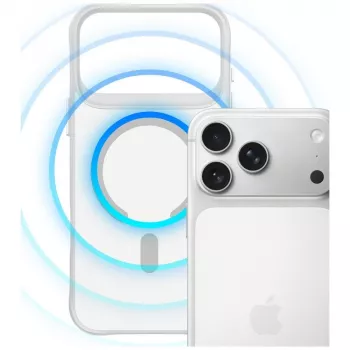 3MK Smoke MagCase pro Apple iPhone 17 Pro - bílé
