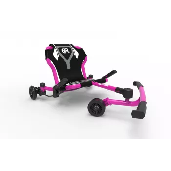 EzyRoller Drifter X driftové gokart s pohonem nohou, 4-12 let, růžové
