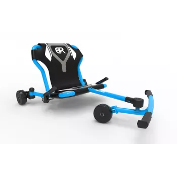Driftovací gokart na pohon nohou EzyRoller Drifter Pro X pro děti od 10 let - modrý