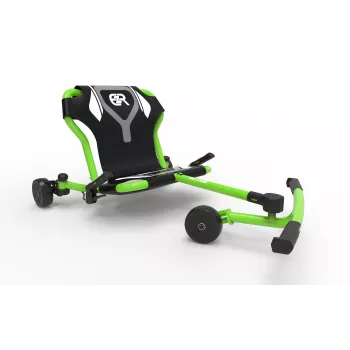 EzyRoller Drifter Pro X driftovací gokart na šlapání pro děti od 10 let - zelený