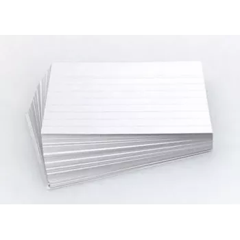 Karta 3rd Party 100 karet DIN A6 bílá linkovaná