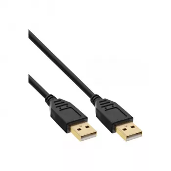 Kindermann USB 2.0 kabel A-St/A-St 2 m - kabel - digitální/data