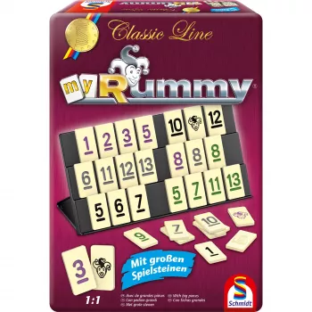 Schmidt Spiele Classic Line MyRummy v plechové dóze