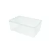 Box CURVER Textile Box s víkem 45 l 59,6x39,4x23 cm transparentní