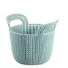 CURVER Basket Knit XS Round 3L 23x19x19 cm Blue
