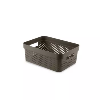 Úložný box Curver Infinity Recycled 11 l 36x27x14 cm hnědý