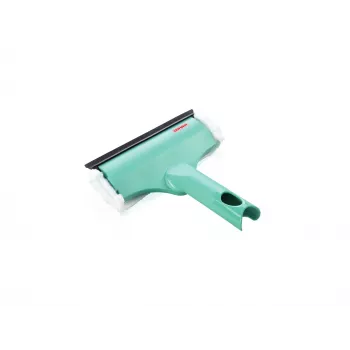 Čistič oken a rámů 3v1 Mini micro duo LEIFHEIT – 20 cm mikrovláknová hlava s integrovanou stěrkou, kompatibilní se systémem Click
