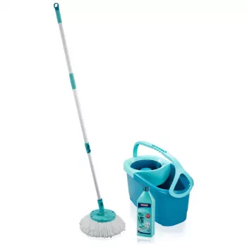 Sada na čištění podlah rotační Disc Mop Ergo LEIFHEIT s Power Cleaner 1 l