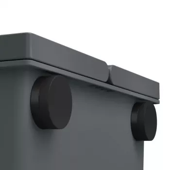 HAILO FlexBox S nástěnný odpadkový koš 7L tmavě šedý