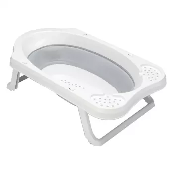 KEEEPER Folding Baby Bath Maja Pure 48x82x23.5 cm Grey