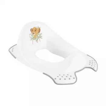 keeeper Toilet Training Seat with Anti-Slip Function Ewa Lion King 30x40x15cm White